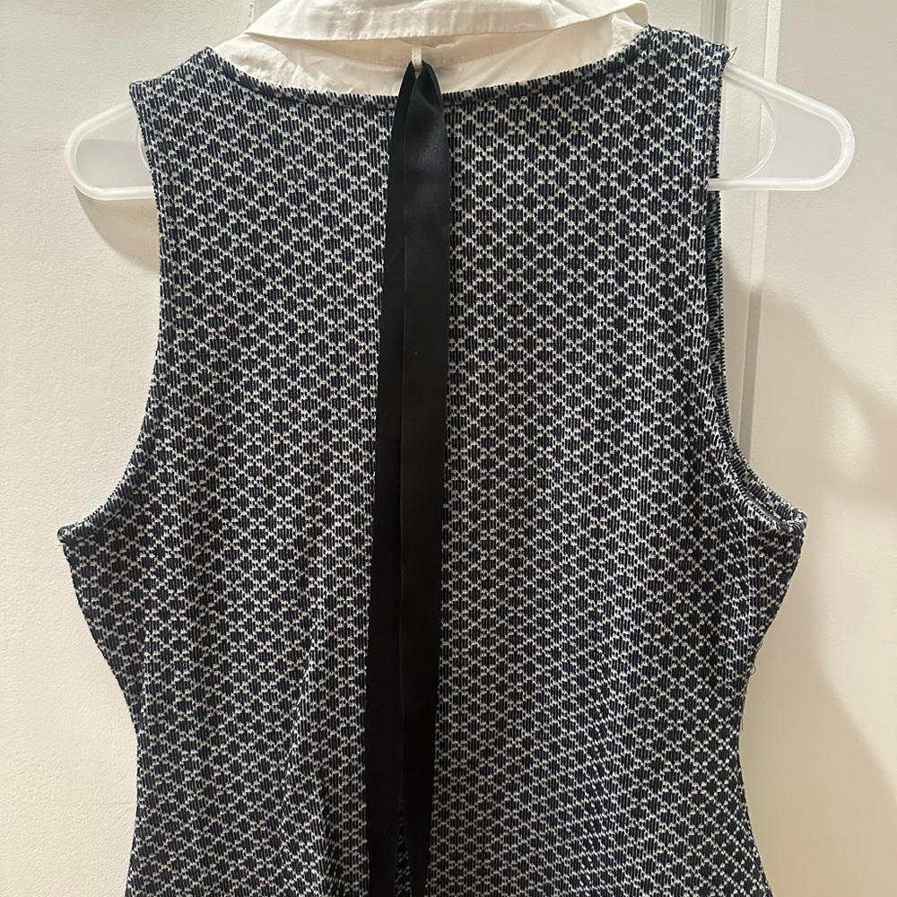 Maeve Sleeveless Tuxedo Top - Picture 8 of 8